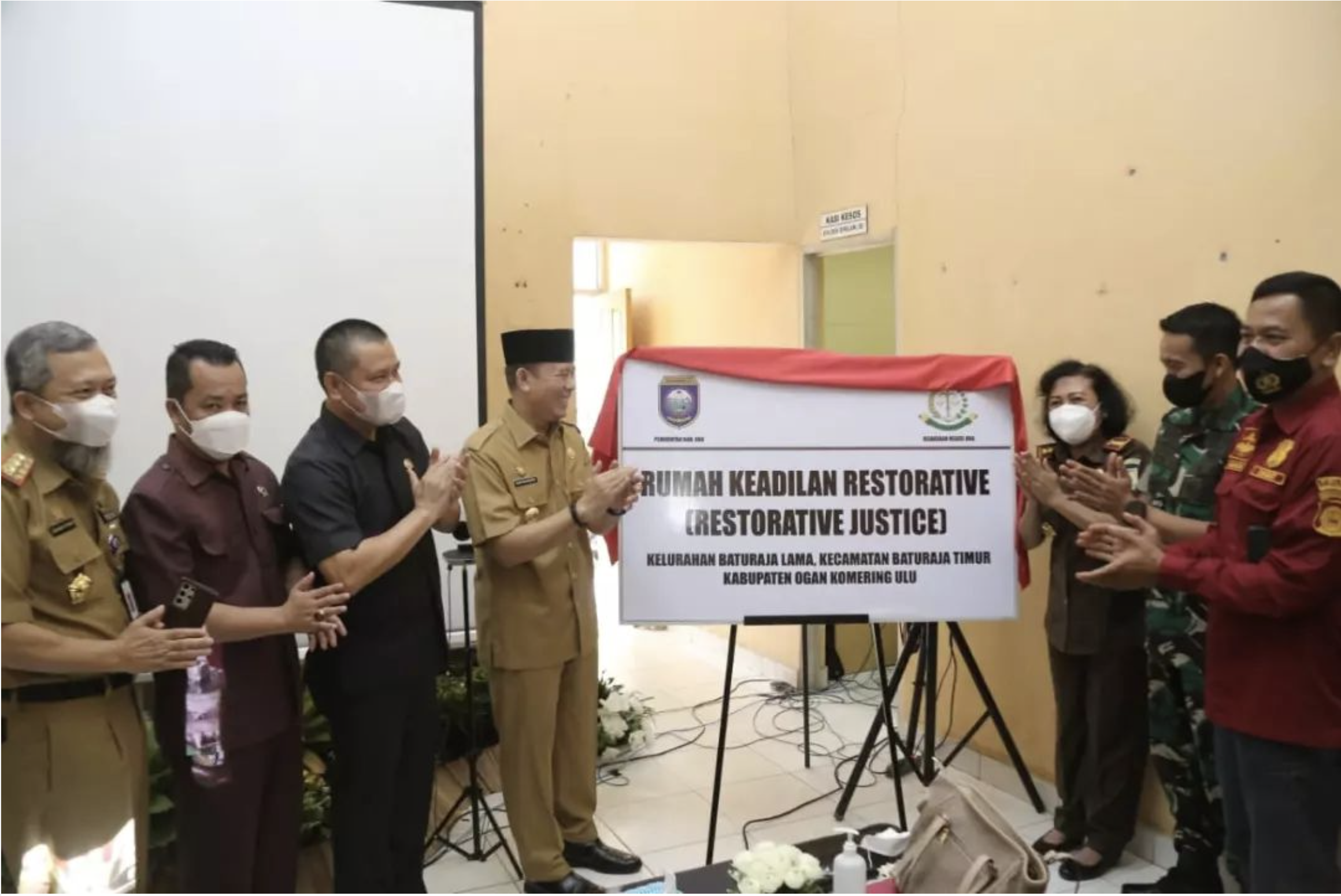Launching Rumah Restorative Justice di Wilayah Hukum Kejaksaan Negeri Ogan Komering Ulu